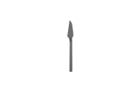20 - Table fish knife Stile Oro Nero Ice