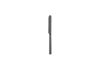 06 - Dessert knife Stile Oro Nero Ice