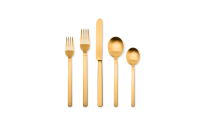 005 - Cutlery set 5pcs Stile Ice Oro
