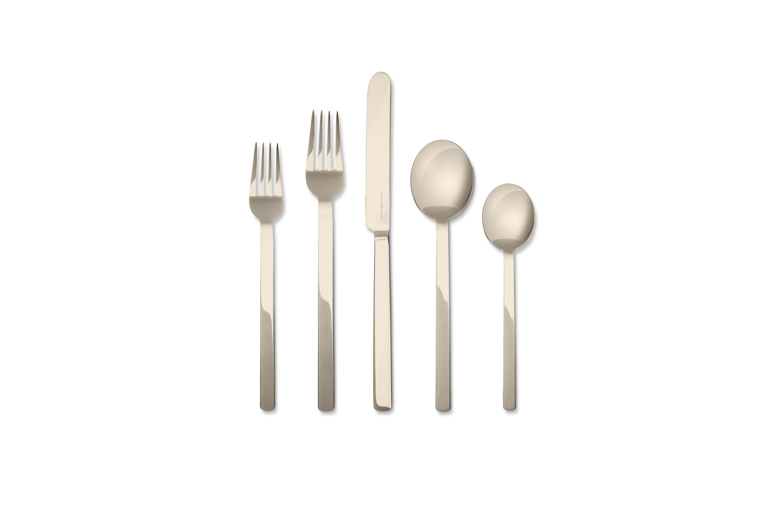 005 - Cutlery set 5pcs Stile Champagne