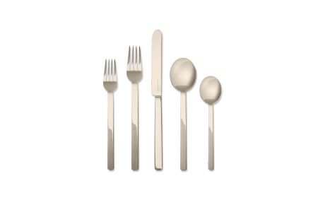 005 - Cutlery set 5pcs Stile Champagne