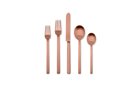 005 - Cutlery set 5pcs Stile Bronzo Ice