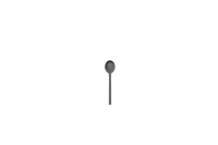 08 - Espresso spoon Stile Oro Nero Ice