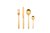 004 - 4 Cutlery set 4pcs Stile Ice Oro